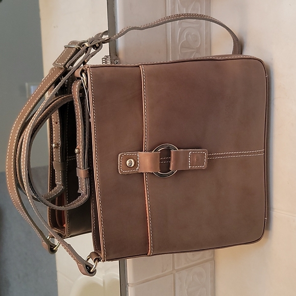 Florence Borse In Pelle Real Leather Crossbody Purse - Picture 15 of 15